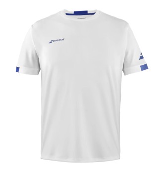 Maglietta Babolat Play Crew Neck Bimbo bianco| Universotennis.it 2