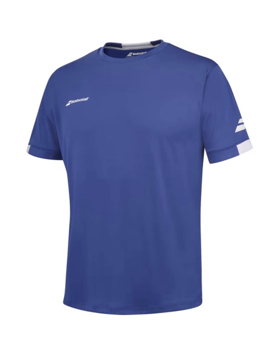 Maglietta Babolat Play Crew Neck Bimbo blu| Universotennis.it