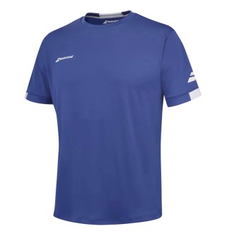 Maglietta Babolat Play Crew Neck Bimbo blu| Universotennis.it