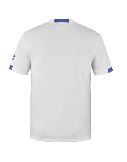 Maglietta Babolat Play Crew Neck Men bianca | Universotennis.it