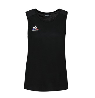 Canotta Le Coq Sportif SS N°5 nera