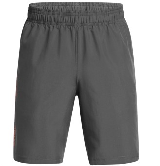 Pantaloncini Under Armour Woven Wdmk Junior Gray