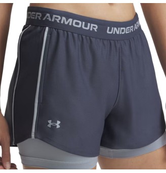 Pantaloncini Under Armour Tech™ Play Up 2 in 1 downpour gray