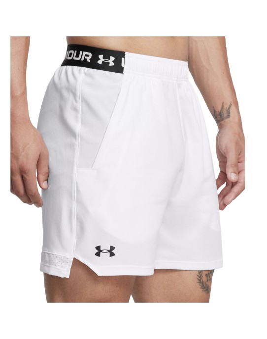 Pantaloncini Under Armour Vanish Woven White |www.universotennis.it