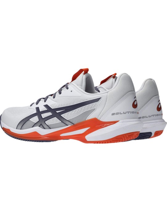Scarpe Asics Solution Speed FF 3 Clay White Greyish Purple| Universotennis.it