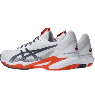 Scarpe Asics Solution Speed FF 3 Clay White Greyish Purple| Universotennis.it