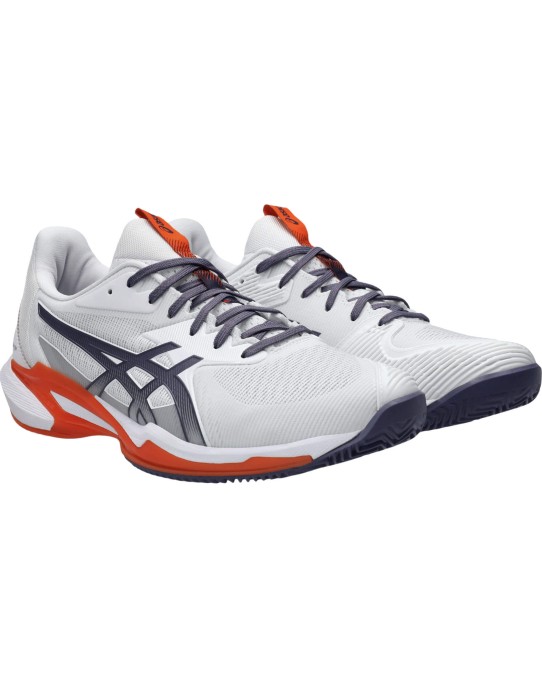 Scarpe Asics Solution Speed FF 3 Clay White Greyish Purple| Universotennis.it