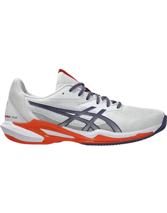 Scarpe Asics Solution Speed FF 3 Clay White Greyish Purple| Universotennis.it