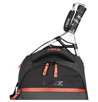 Zaino Padel Nox Luxury Open Series Nero/Rosso
