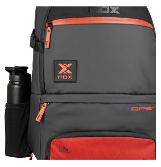 Zaino Padel Nox Luxury Open Series Nero/Rosso