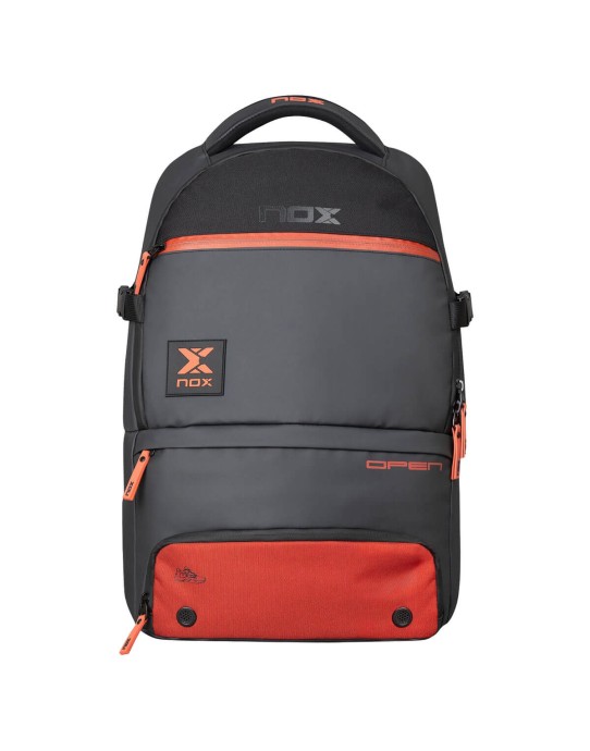 Zaino Padel Nox Luxury Open Series Nero/Rosso