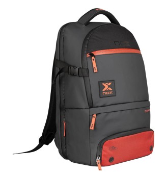 Zaino Padel Nox Luxury Open Series Nero/Rosso