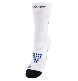 Calzini biomeccanici Floky S-MASH 3D WHITE/BLU