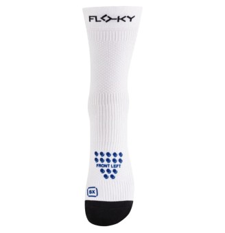 Calzini biomeccanici Floky S-MASH 3D WHITE/BLU 2