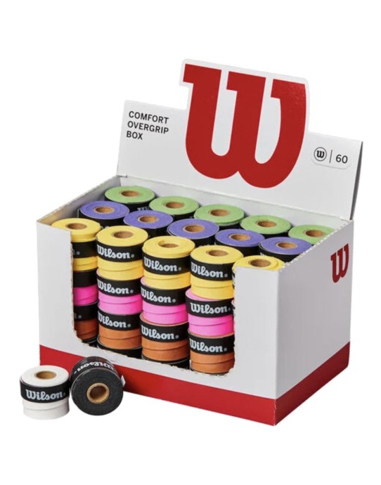 Overgrip Wilson Comfort Box x60| Universotennis.it