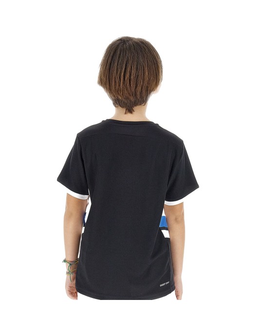 Maglietta Lotto Team Jr Black