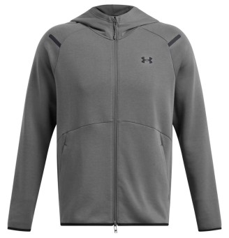 Felpa Under Armour Unstoppable Fleece® Full Zip Gray| Universotennis.it