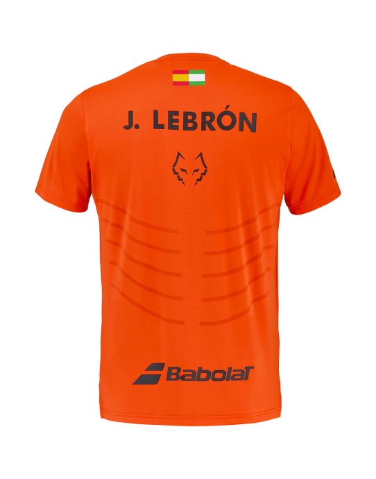 Maglietta Babolat Crew Neck Juan Lebrón Bordeaux