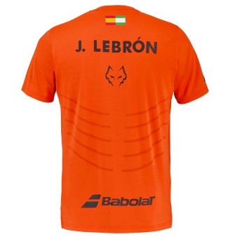 Maglietta Babolat Crew Neck Juan Lebrón Bordeaux