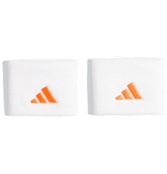 Polsini Adidas corti Bianco/Arancio