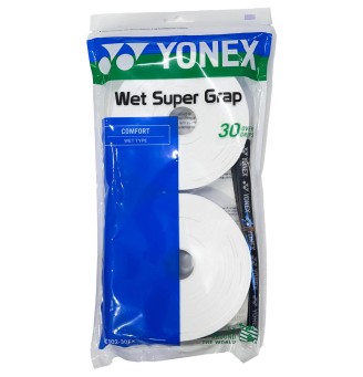 Overgrip Yonex Wet Super Grap x30 WHITE| Universotennis.it