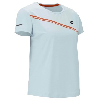 Maglietta Babolat Play Cap Sleeve Top Illusion Blue 2