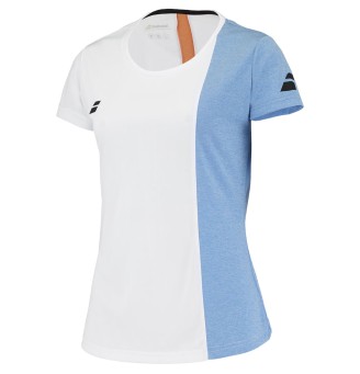 Maglietta Babolat Play Cap Sleeve Top Illusion Blue 2