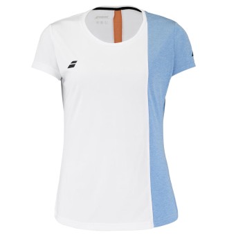 Maglietta Babolat Play Cap Sleeve Top Illusion Blue
