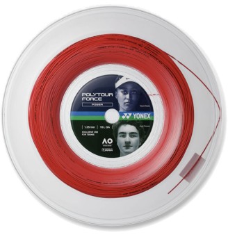 Corda Yonex PolyTour Force RED 1.25 mm matassa 200m | Universotennis.it