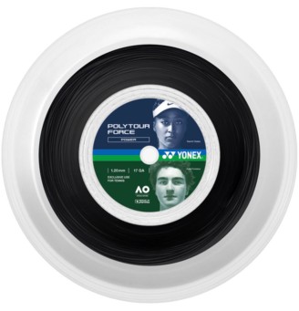 Corda Yonex PolyTour Force Black 1.20 mm matassa 200m | Universotennis.it