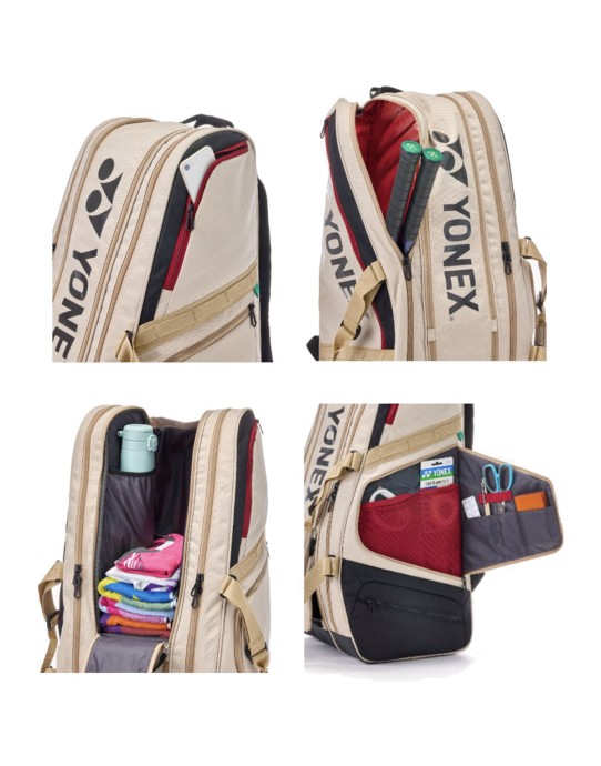 Borsa Porta racchette Yonex Gearlogic Bag x9 Beige | Universotennis.it
