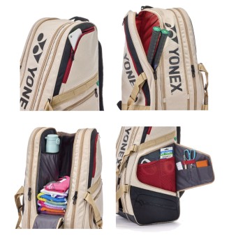 Borsa Porta racchette Yonex Gearlogic Bag x9 Beige | Universotennis.it