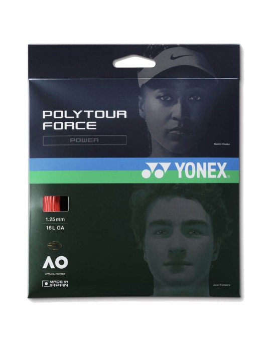 Corda Yonex PolyTour Force 1.25 mm matassa 200m | Universotennis.it