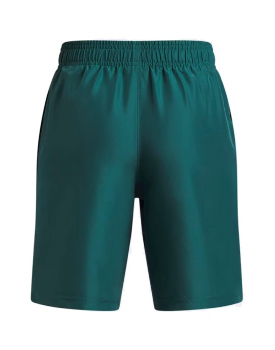 Pantaloncini Under Armour Woven Wdmk Junior Rack Green