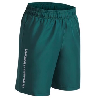 Pantaloncini Under Armour Woven Wdmk Junior Rack Green