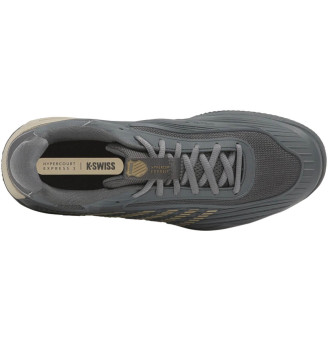 Scarpe da tennis K-SWISS Hypercourt Express 3 Clay WHITECAP GRAY/PALE KHAKI/TURBULENCE
