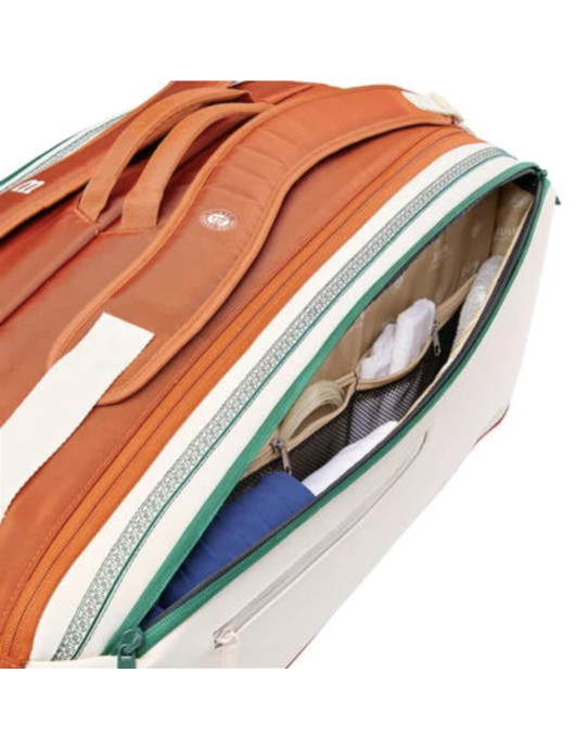 Borsa porta racchette tennis Wilson Roland-Garros 2025 Super Tour x9 | Universotennis.it