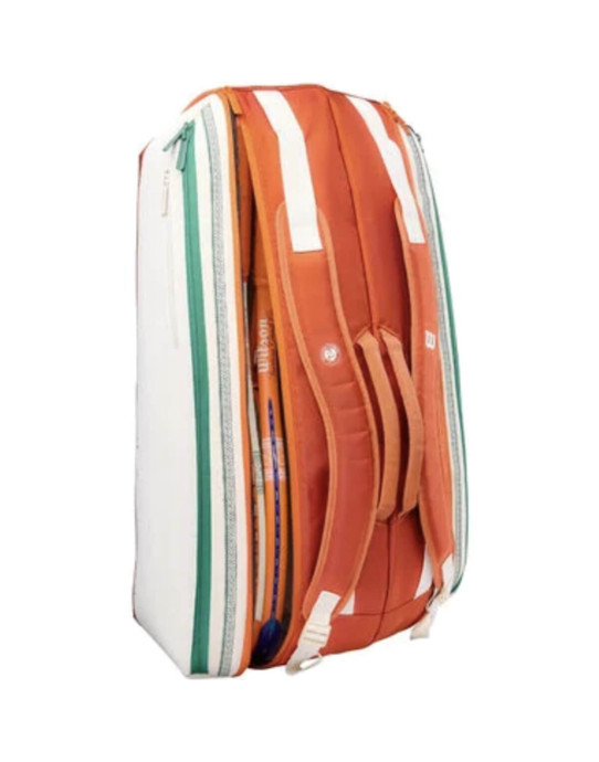Borsa porta racchette tennis Wilson Roland-Garros 2025 Super Tour x9 | Universotennis.it