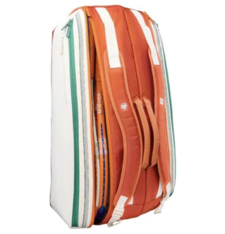 Borsa porta racchette tennis Wilson Roland-Garros 2025 Super Tour x9 | Universotennis.it