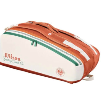 Borsa porta racchette tennis Wilson Roland-Garros 2025 Super Tour x9 | Universotennis.it