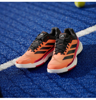 Scarpe Adidas Padel Crazyquick Boost Padel Arancio
