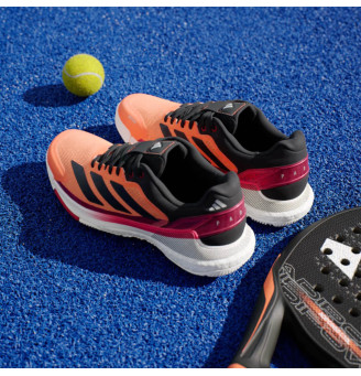 Scarpe Adidas Padel Crazyquick Boost Padel Arancio