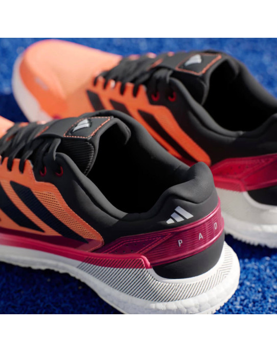 Scarpe Adidas Padel Crazyquick Boost Padel Arancio