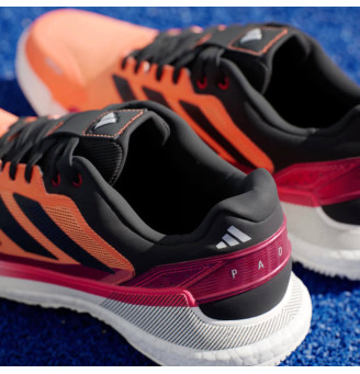 Scarpe Adidas Padel Crazyquick Boost Padel Arancio