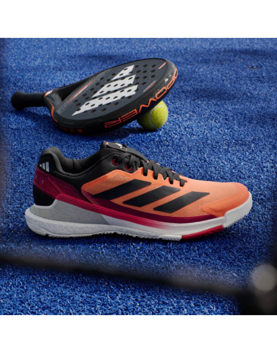 Scarpe Adidas Padel Crazyquick Boost Padel Arancio