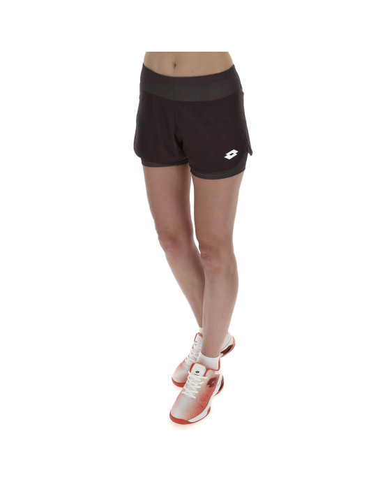 Pantaloncini Lotto Tech II D1 Brown donna