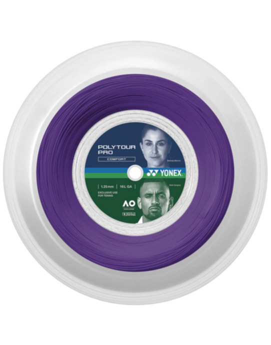 Corda Yonex PolyTour Pro matassa 200m Midnight Purple| Universotennis.it